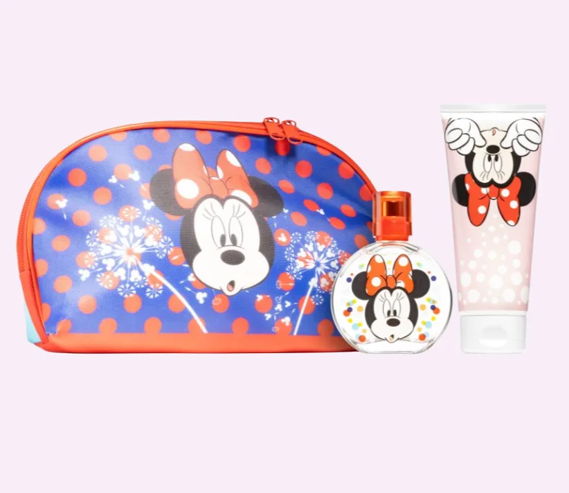ESTUCHE DISNEY MINNEY MOUSE EDT / D 1.7 OZ + SG + BOLSO 