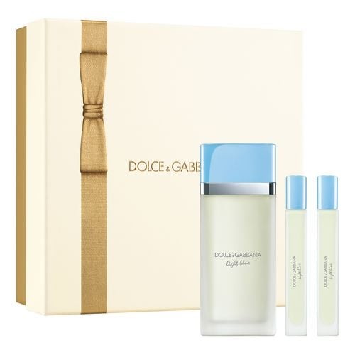 ESTUCHE DOLCE & GABANNA LIGHT BLUE EDT / D 3 PZS 3.3 OZ + 10 ML + 10 ML 
