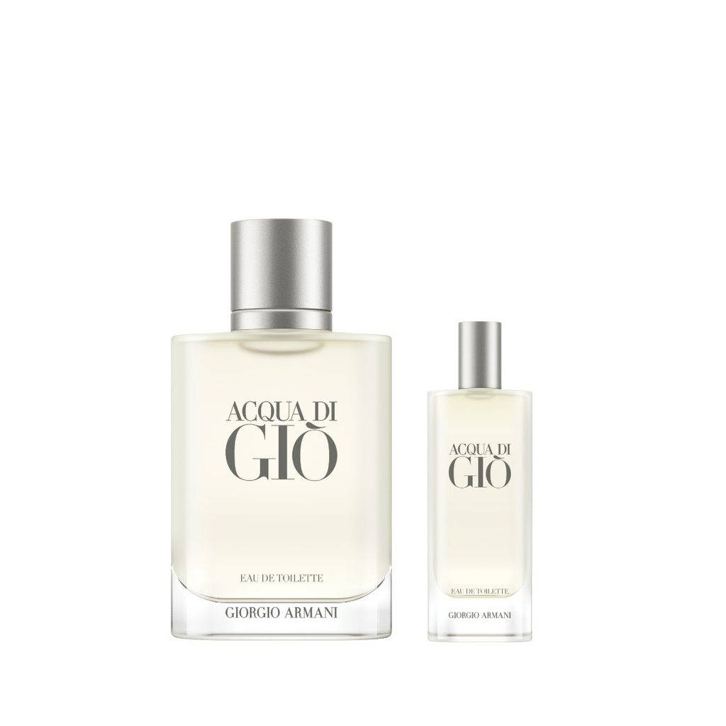 ESTUCHE GIORGIO ARMANI ACQUA DI GIO EDT / H 2 PZS 3.4 OZ + 15 ML 