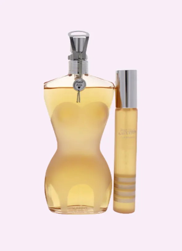 ESTUCHE JEAN PAUL GAULTIER CLASSIQUE EDT / D 3.4 OZ 2 PZS 