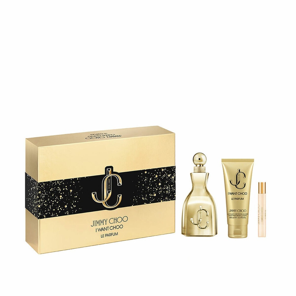 ESTUCHE JIMMY CHOO I WANT CHOO LE PARFUM / D 3PZS 3.3 OZ + BL + 7.5 ML 