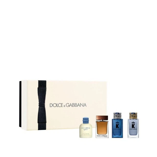 ESTUCHE MINIATURA DOLCE & GABANNA HOMBRE / 4 PZS 5 ML 