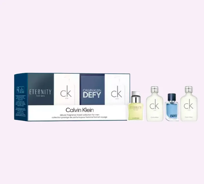 ESTUCHE MINIATURA CALVIN KLEIN EDT / H 4 PZS 10 ML 