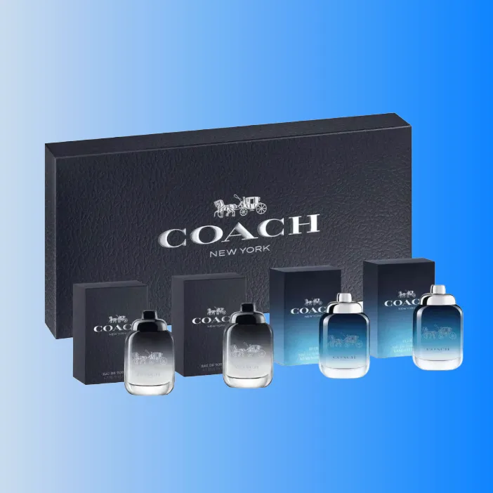 ESTUCHE MINI Coach 4Pc for Men Standard Eau De Toilette  4,5ml 