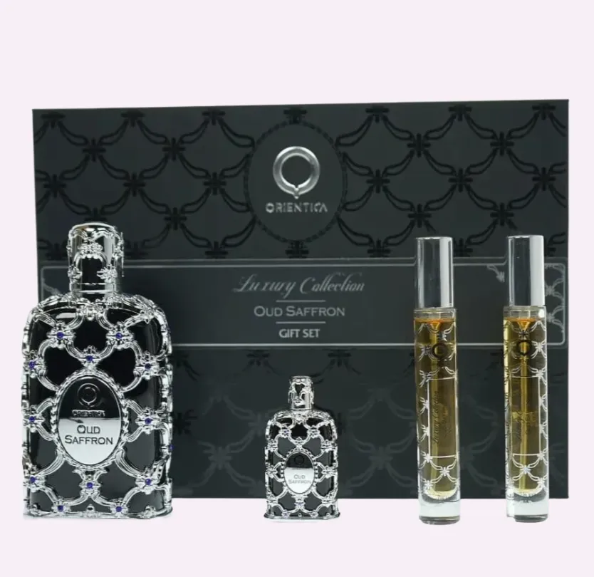 ESTUCHE ORIENTICA OUD SAFRONEDP / H 2.7 OZ 4 PZ 2.7 OZ + 7.5 ML + 10 ML 