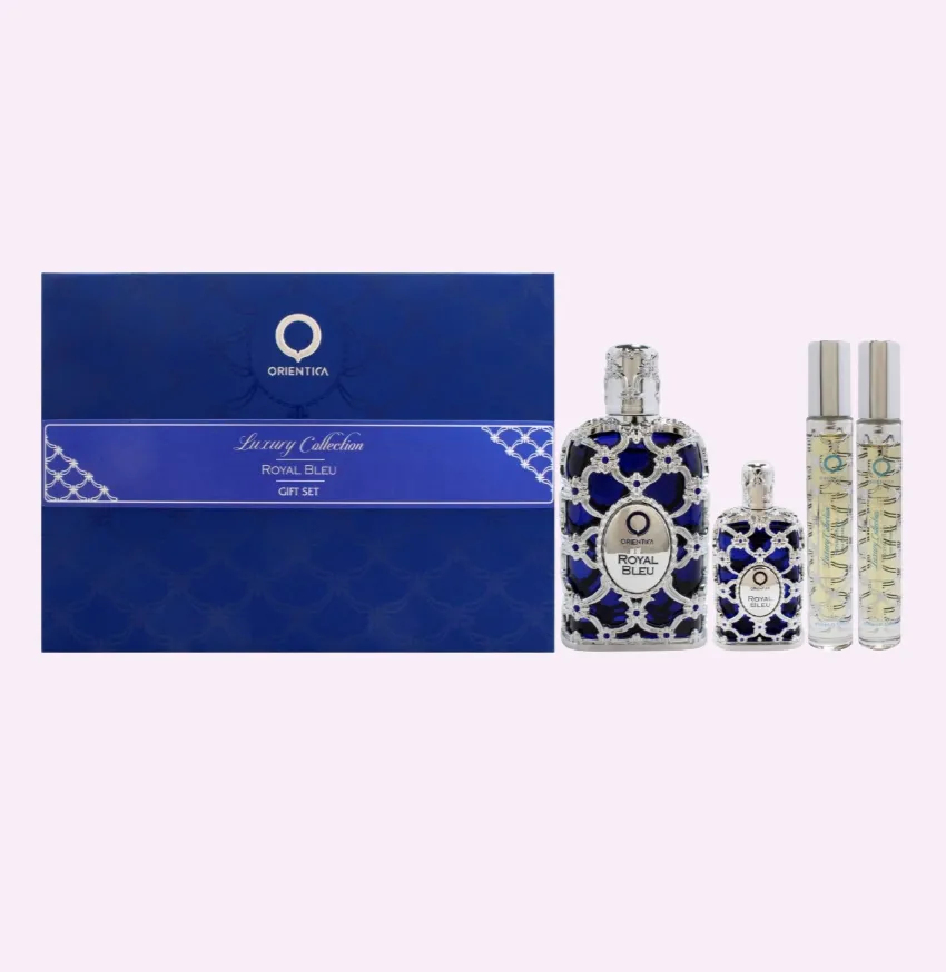ESTUCHE ORIENTICA ROYAL BLEU EDP / H 2.7 OZ 4 PZ 2.7 OZ + 7.5 ML + 10 ML 