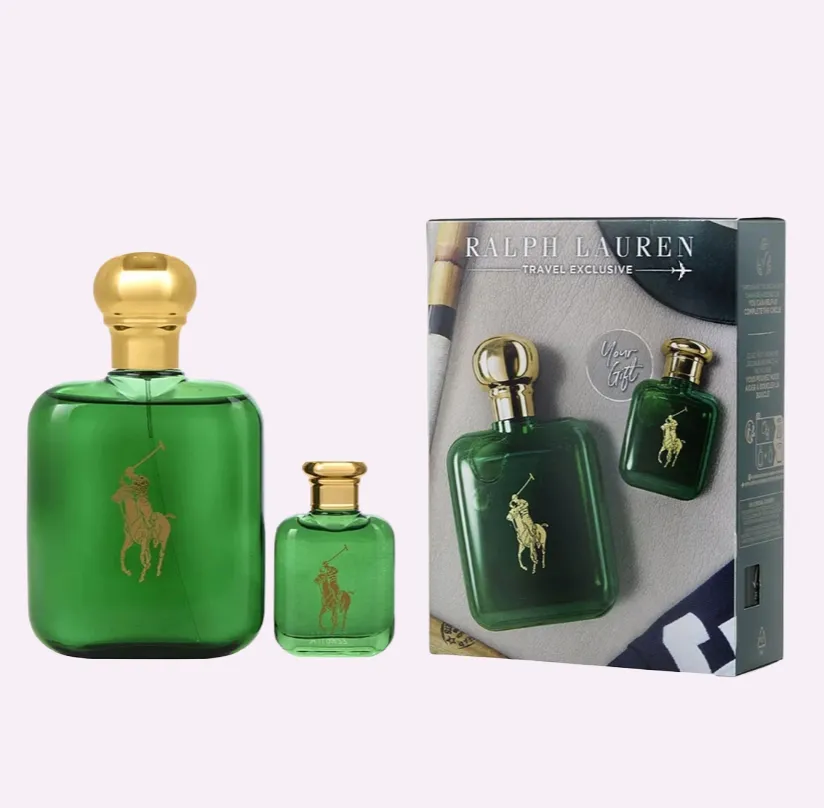 ESTUCHE RALPH LAUREN POLO TRAVEL EXCLUSIVE EDT/ 2 PZS 4.0 OZ + 15 ML 