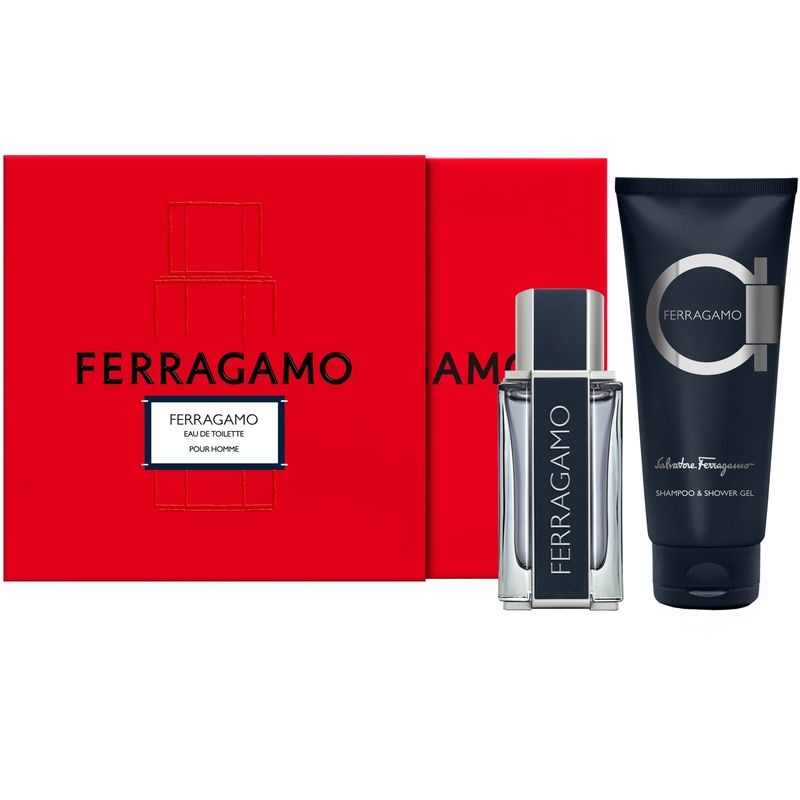 ESTUCHE SALVATORE FERRAGAMO LLAVE NEW H 2 PZS PERF 50 ML+ SHOWER 