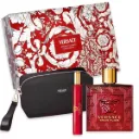 ESTUCHE VERSACE EROS FLAME EDP / H 3 PZS + 10 ML + BOLSO 