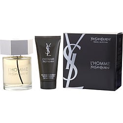 ESTUCHE YVES SAINT LAURENT L HOMME EDT / H 2 PZS 3.3 OZ + SG 