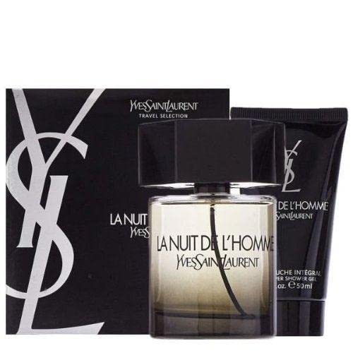 ESTUCHE YVES SAINT LAURENT LA NUIT EDT / H 3.3 OZ 2 PZAS 3.4 OZ + SG 