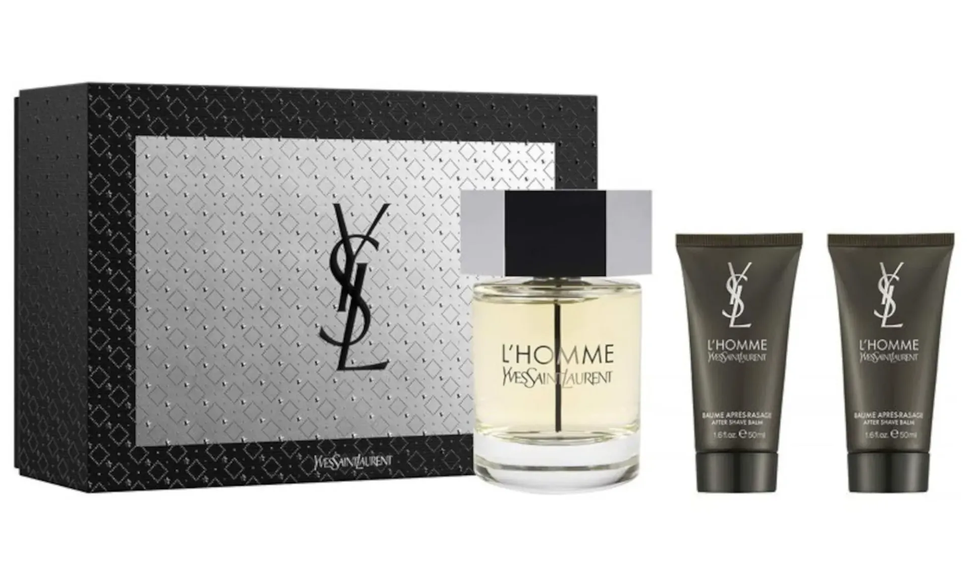ESTUCHE YVES SAINT LAURENT L HOMME EDT / H 3 PZS AS 