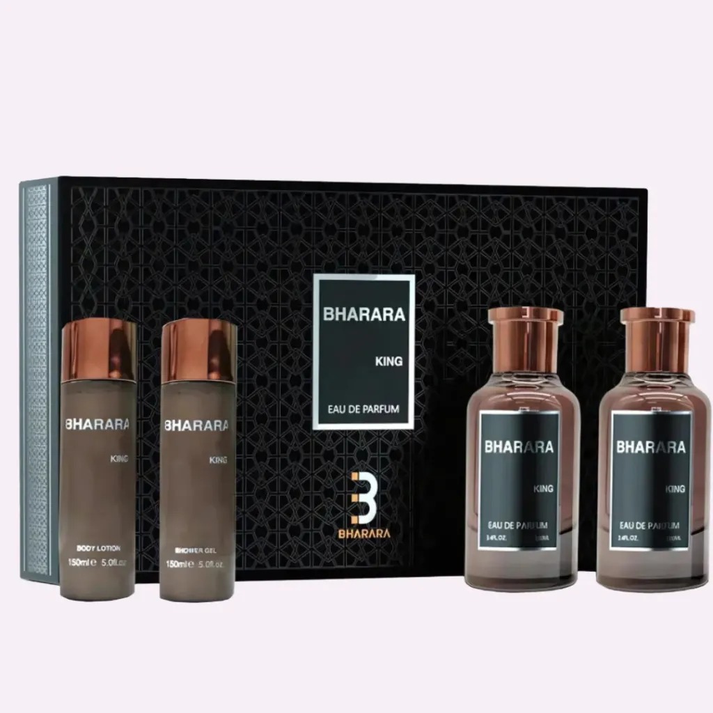 ESTUCHE BHARARA EAU DE PARFUM SPRAY 3.4 OZ & AFTER SHAVE 3.4 OZ & BODY LOTION 5 OZ & SHOWER GEL 5 OZ for MEN
