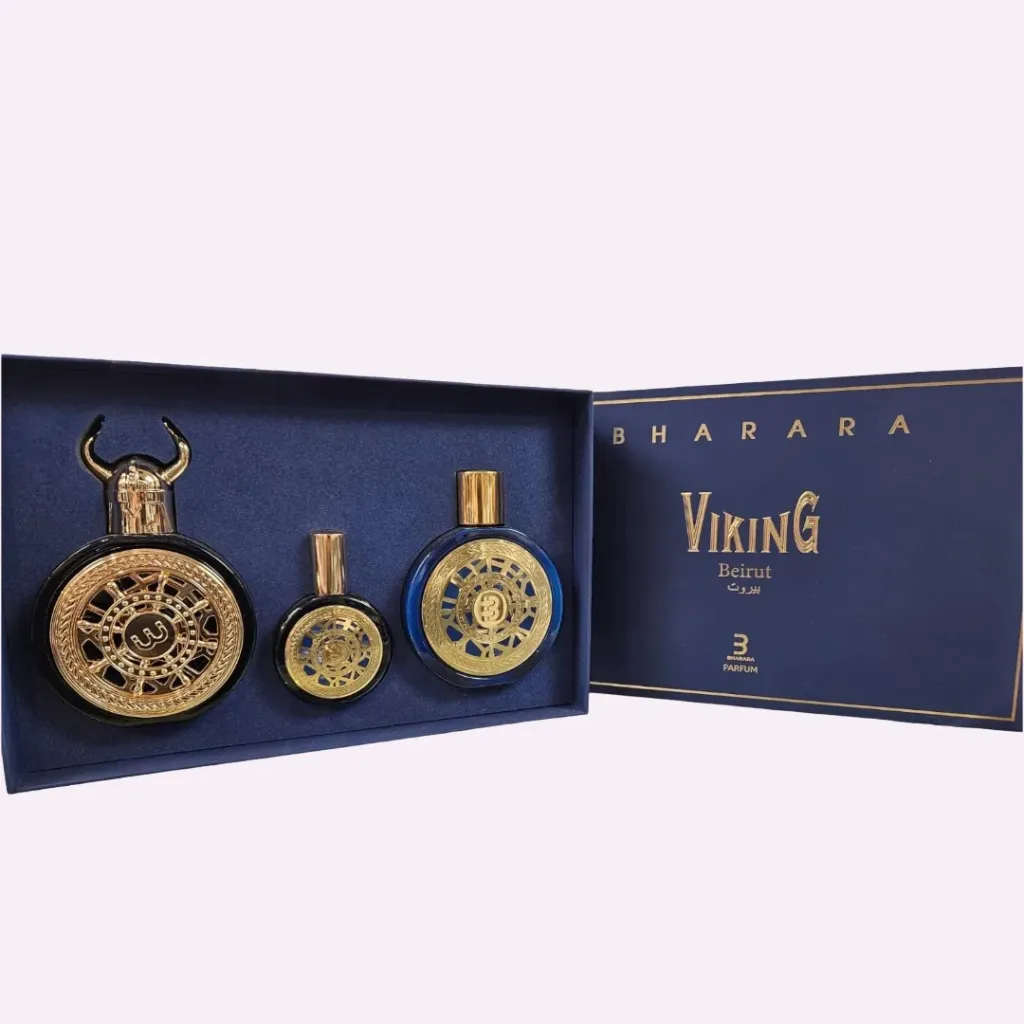 ESTUCHE BHARARA VIKING BEIRUT PARFUM /H 3 PZAS 