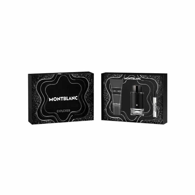 ESTUCHE MONT BLANC EXPLORER EDP / H 3.4 OZ 3 PZAS 3.4 OZ + SG + 7.5 ML 