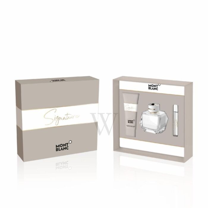 ESTUCHE MONTBLANC SIGNATURE EDP 3.0 OZ / D 3 PZAS 